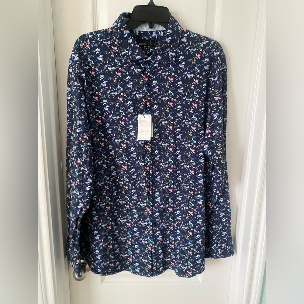 Men’s Queiti long sleeve button up size-XL